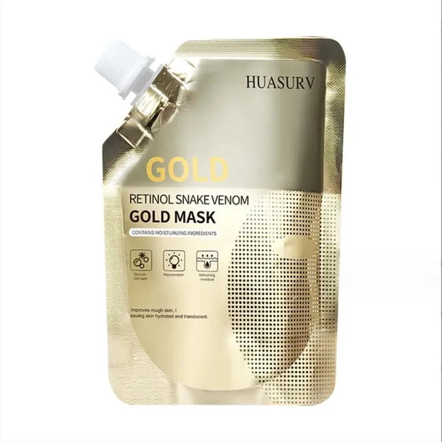 Snake Venom Gold Mask