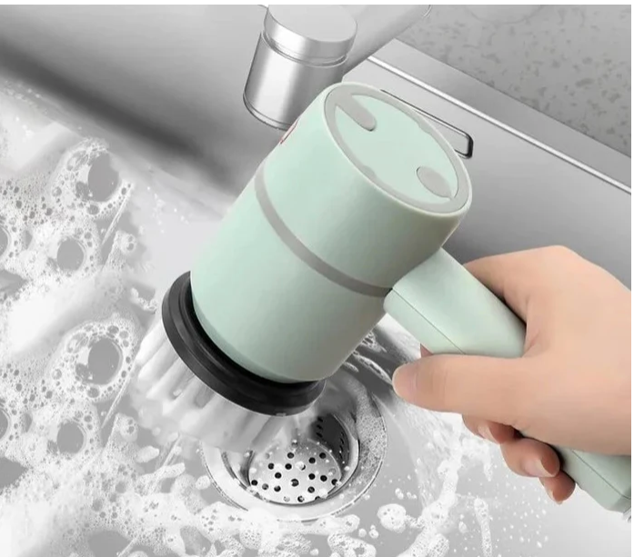 Electric dish washing brush