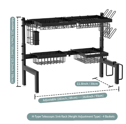 Over the sink rack