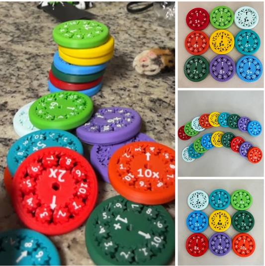 Math Magic Fidget Spinners